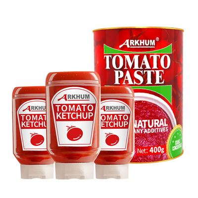 Kalite 100 gram başına 4.6 gram protein ve 4.9 gram yağ içeren aromalı domates sosu Fabrika